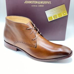 JOHNSTON & MURPHY MCCLAIN CHUKKA BOOTS